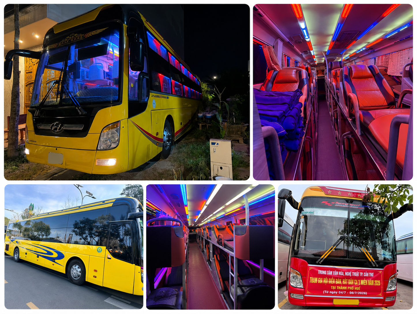 Đặt Xe Giường Nằm H&L Tourist TP.HCM