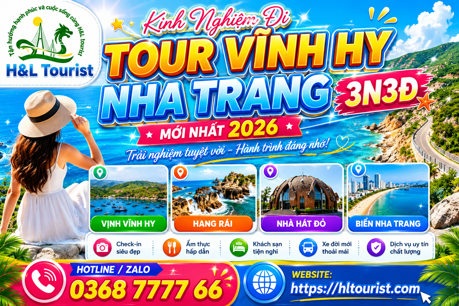 Tour Vĩnh Hy - Nha Trang 3N3Đ Có Gì Hấp Dẫn